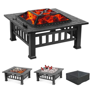 Directo de fábrica de alta calidad de Metal al aire libre para acampar jardín barbacoa de leña Tazón de fogata - Product Image 5