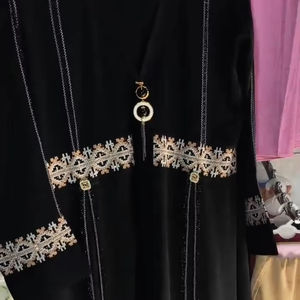 Elegant and Modest Hand Embroidered <b>Abayas</b> for Women - Product Image 1