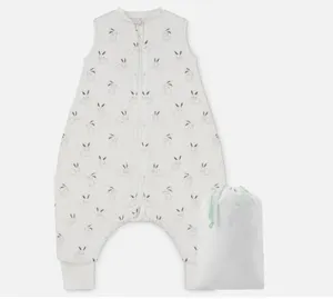 Saco de dormir personalizado para bebês, saco de dormir de inverno 2.5 Tog com pernas de alta qualidade