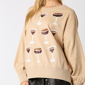 เสื้อสเวตเชิ้ตโอเวอร์ไซส์ผ้าแคนวาสหนานุ่มสำหรับผู้หญิงและผู้ชาย ยี่ห้อ Kamro Sport สไตล์สตรีทแวร์สำหรับฤดูหนาว พร้อมดีไซน์ลายโลโก้ด้านหน้า - Product Image 6