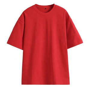 Camisetas de talla grande para hombre, camisetas de manga corta de algodón de punto de secado rápido y transpirable, diseño personalizado liso en blanco OEM personalizado - Product Image 6