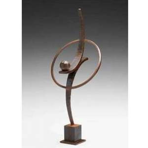 Sculptures d'œuvres d'art abstraites en métal fabriquées à la main sur mesure Accent décoratif tendance Fabriqué au format corde en aluminium Fournitures manufacturées - Product Image 6