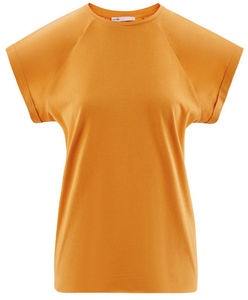 Nuevas camisetas de algodón 100% ecológicas, venta al por mayor, logotipo personalizado, transpirable, manga larga, cuello redondo ajustado para mujer - Product Image 6