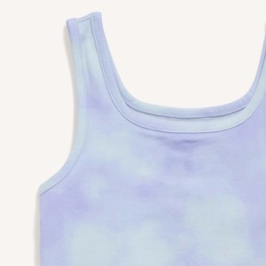 Personalizado al por mayor ropa de los niños verano 100% algodón niñas camiseta sin mangas con estampado de color niñas chalecos para las mujeres - Product Image 3