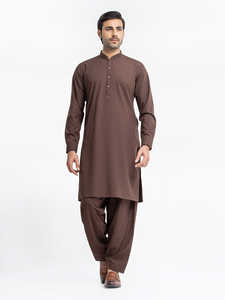 2024 à la mode hommes décontracté pakistanais Shalwar Kameez respirant vente en gros usine vente indien et pakistanais vêtements - Product Image 5