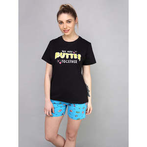 Conjunto de Pijama Casual de Algodón para Mujer Evolve, con Cierre de Botones, Transpirable, Suave, con Logotipo Personalizado, Estampado Tie Dye, Sin Mangas, para Invierno - Product Image 5