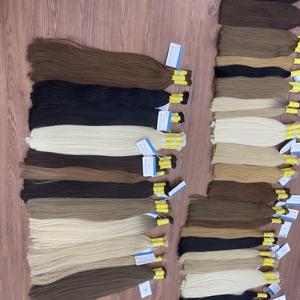 Las 5 mejores extensiones de cabello vietnamita ondulado recto virgen 100% a granel, cabello humano Natural al por mayor - Product Image 3