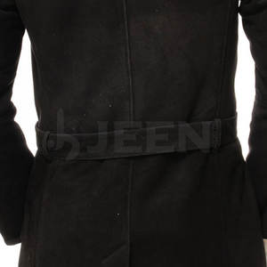 Abrigo de piel de oveja auténtica de último diseño para hombre, abrigos de piel de oveja cálidos de invierno - Product Image 5