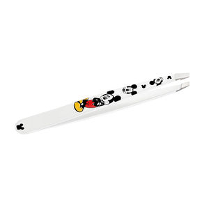 Pinzas para Cejas Elegantes de Acero Metálico con Punta Inclinada de 4 Pulgadas, Recubiertas de Papel en Varios Colores - Product Image 2