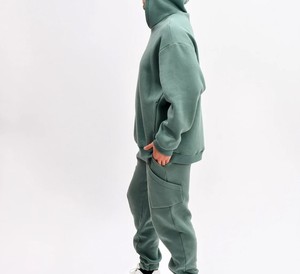 Chándal de manga larga de alta calidad para hombre, chándal de gran tamaño, última moda, ligero, cómodo, chándales de gran tamaño con tasa ajustable - Product Image 3