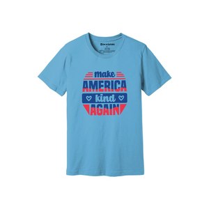 Camiseta de algodón 100% con temas de bondad, estampado de estilo informal, 12 opciones de color, 160-180, colocación de diseño personalizable GSM pesado - Product Image 1