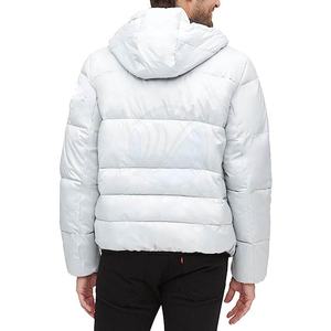 Vestes matelassées brillantes en duvet de mode en gros, veste matelassée pour hommes, logo personnalisé, veste matelassée - Product Image 5