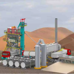 Tour de mélange d'asphalte haute performance avec réservoir de bitume moteur pour l'approvisionnement en construction de routes en Inde - Product Image 1