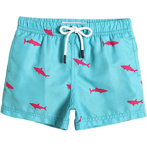 Pantalones cortos con cordón para hombre, Shorts de poliéster para playa, a granel - Product Image 3