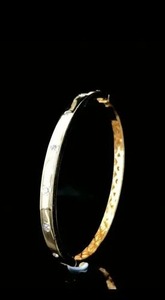 Bracelets de luxe pour hommes et femmes bijoux d'une seule pièce bracelet en or jaune 14 kt bijoux d'une seule pièce en boîte de luxe emblématique - Product Image 2