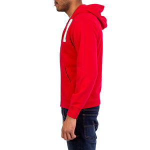 Sweat-shirts d'hiver pour hommes tendance, 100% coton, teinture unie, service OEM, taille personnalisée, nouveau design de fermeture éclair, prix de gros - Product Image 6