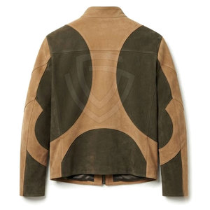 Men Casual <b>Suede</b> <b>Leather</b> <b>Jacket</b> Made From Premium Genuine <b>Suede</b> Featuring Durable Stitching Functional Pockets - Product Image 2