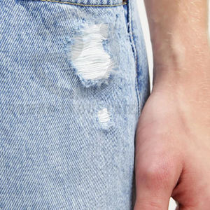 Vente en gros de jeans pour hommes de qualité supérieure Shorts en jean d'été personnalisés pour hommes Shorts en jean avec logo personnalisé Shorts en jean - Product Image 6