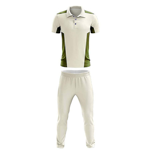 Uniforme de cricket à manches courtes classique, vêtements de sport uniques avec touche personnalisée, impression personnalisée en gros - Product Image 2