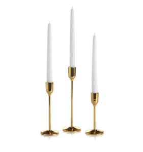 Bougeoir en aluminium artistique de luxe fabriqué à la main centre de table de mariage à domicile sophistiqué pour les vacances de Pâques - Product Image 1