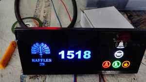 Sistema de timbre de Hotel MUR Vidrio de cristal templado Conectividad NFC Panel táctil DND Característica 240V Max. para habitaciones de hotel de casa - Product Image 5