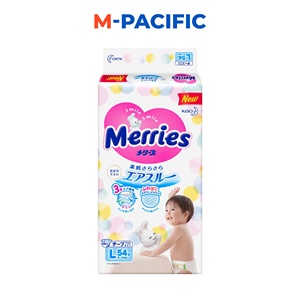 Offre Spéciale Merries Diaper Japan Collection Premium Couches en Coton Respirantes Séchage Rapide Canal Anti-Fuites 3D Taille Nouveau-né - Product Image 3