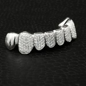 Hip Hop personalizado 925 dientes de plata Grillz Iced Out Lab Grown Moissanite Diamond joyería de plata certificada por terceros - Product Image 3