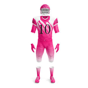 Uniformes de Fútbol Americano de Alta Calidad, Ligeros y Transpirables con Logotipos de Equipos en Relieve, Diseño de Manga Corta para Mayor Comodidad - Product Image 1