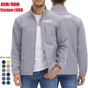 Veste softshell tactique pour hommes, imperméable, coupe-vent, chasse et neige avec logo pour l'hiver Vente en gros OEM - Product Image 2