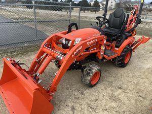 Mini tracteur compact Kubota BX23 2025 avec chargeur frontal, pelle arrière, tondeuse, équipement agricole efficace, livraison gratuite - Product Image 1