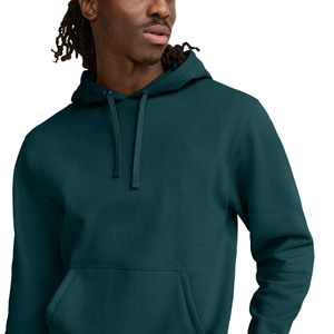 Patch brodé de haute qualité, 100% coton, sweat à capuche uni à manches longues, sweat à capuche personnalisé pour homme, sweat à capuche pour homme - Product Image 3