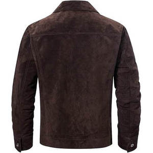 <b>Mens</b> <b>Suede</b> Fringe <b>Jacket</b> - Product Image 2
