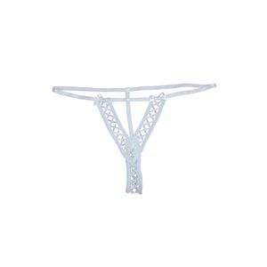 Asm0187 perizoma con motivo a raggi bianchi da donna - Product Image 1