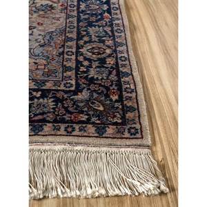 Tapis en laine noué à la main Aalam Blue Pae-4474, motif médaillon, pour usage domestique - Tapis Jaipur US - Product Image 4