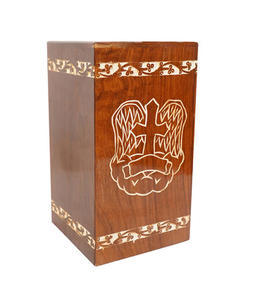 Venta caliente estilo americano hecho a mano de madera urnas de cremación moderno funerario urnas decorativas para hombre mujer a bajo precio - Product Image 2