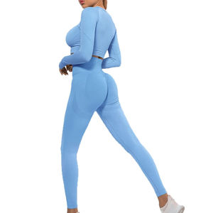 Ensemble deux pièces pour femmes, tendance streetwear, tenue confortable, genouillère, 100% coton, respirant, écologique - Product Image 4