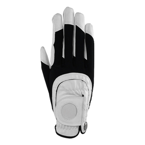 Gants de golf haut de gamme en gros, unisexes, en cuir Cabretta, imperméables, respirants, antidérapants, protection UV, main droite, personnalisables OEM - Product Image 2