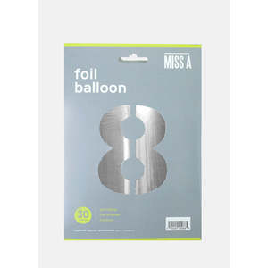 Palloncini con numeri argentati A3shop Official Key Items per feste - Product Image 1