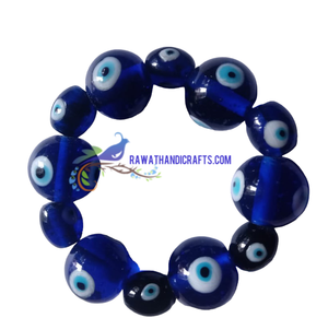 BR-9001 Bohemian Glass <b>Beads</b> <b>Bracelets</b> Handmade Jewelry India for Gifts Weddings Parties Manufactured Delhi Exported Wholesaled - Product Image 1