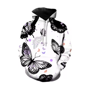 Sudaderas con Capucha Transpirables de Media Cremallera con Logotipo Personalizado de Alta Calidad, Impresas por Descarga, Teñidas Lisas, para Hombre, al por Mayor, Diseño de Bolsillo de Forro Polar para Invierno - Product Image 4