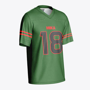 Ensemble de maillot de football américain de performance supérieure, tissu en polyester léger, adulte - Product Image 4