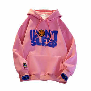 Sudadera con capucha de invierno de lana recortada con cremallera personalizada para hombre de alta calidad 100% algodón forrado desgastado de gran tamaño sólido fabricante directo - Product Image 2