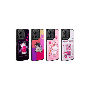 Funda de silicona con diseño icónico en relieve de primera calidad para Poco C65, cubierta protectora brillante a prueba de golpes - Product Image 2