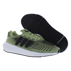 Adidas Swift Run 22 Chaussures de sport pour homme Magic Lime/Core Black/Footwear White pour l'été, le printemps et l'automne, style sportif pour la marche - Product Image 3