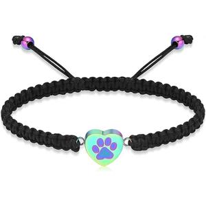 Cadeaux commémoratifs de crémation humaine pour la perte Souvenir Cendres Titulaire Urne en céramique Bracelet à breloques Disponible à bas prix - Product Image 5