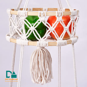 Panier de rangement mural tissé à la main en vente chaude, décoration suspendue pour la maison, restaurant, UE - Product Image 6