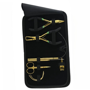 Kit de Herramientas para Extensiones de Cabello 2025, Anzuelos con Cuentas Blancas y para Piel, Herramientas de Gancho para Tirar, Alicates para Extensiones de Cabello, Multiusos - Product Image 4