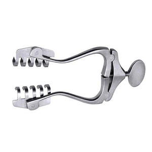 Rétracteur professionnel Jansen Wagner en acier inoxydable 5x5 dents pointues émoussées avec rétracteurs à vis de réglage CE ISO approuvé - Product Image 5