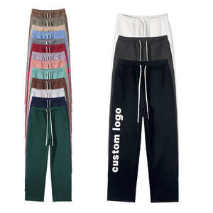 Pantalones Jogger para Hombre, Diseño Nuevo, Bordado Personalizado y Estilo Puff, 500gsm, Felpa de Lana, Color Puro, Corte Holgado y Recto, HECHO POR TRIOTAKE INDUSTRY - Product Image 4