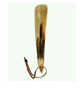 Chausse-pied en corne de buffle naturel écologique classique fabriqué à la main avec logo personnalisé unisexe prix de gros - Product Image 2